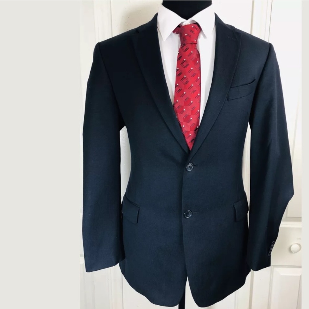 Tommy Hilfiger Blue Wool Blazer 2 Button 42R